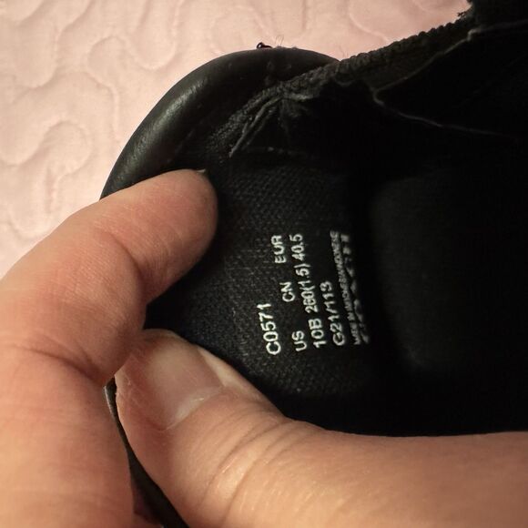 Coach Walker Leather Slip-On Black 10B (M)( US) unisex. - Picture 5 of 6